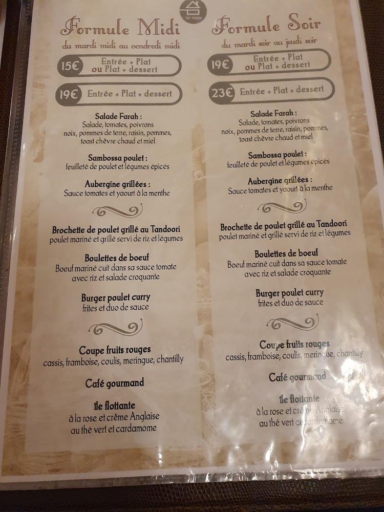 A Kaboul - Menu Image 1