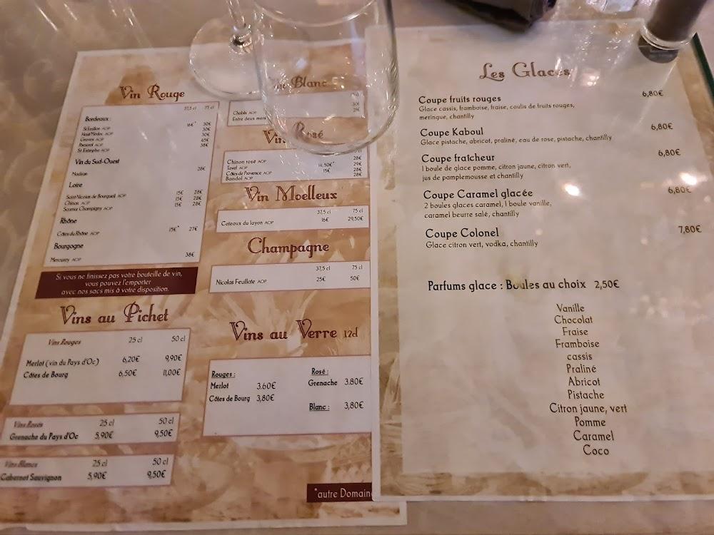 A Kaboul - Menu Image 4